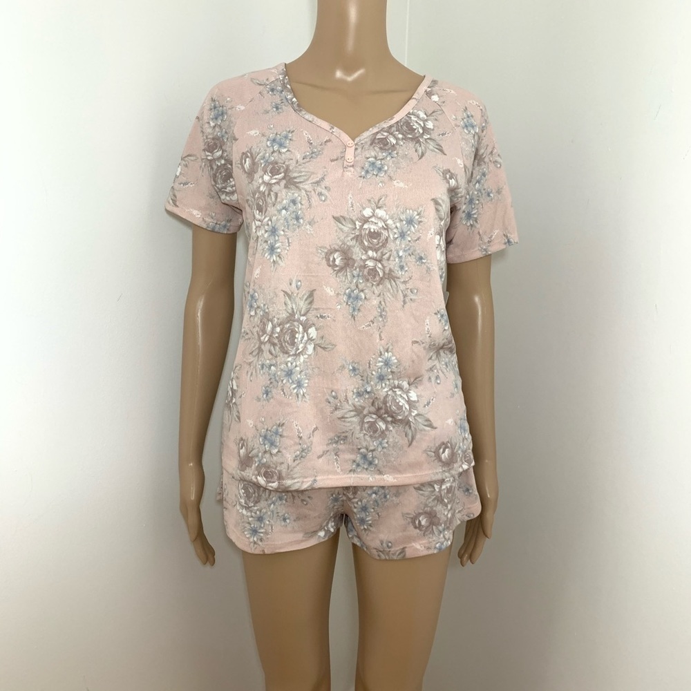 LAST ONE AVAILABLE! New Women’s Flora 2 Piece Pajamas PJs Lounge Set Size Small